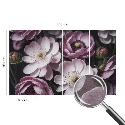 Naadloos fotobehang Bloemige elegantie