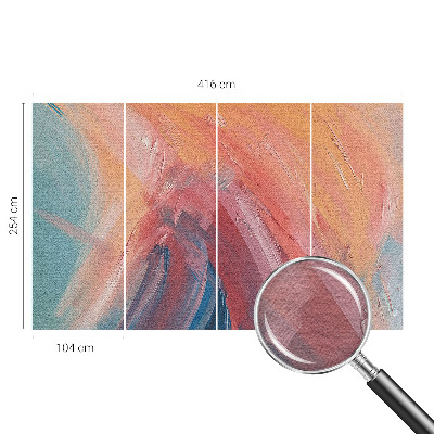 Fotobehang voor slaapkamer Kleurrijke explosies