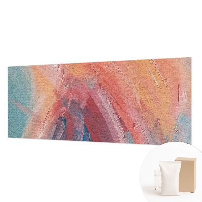 Fotobehang voor slaapkamer met kleurrijke explosies als ontwerp