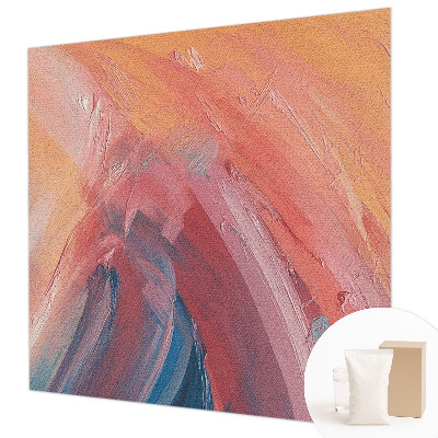 Fotobehang voor slaapkamer met kleurrijke explosies als ontwerp