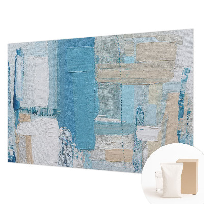 Fotobehang voor de slaapkamer in een moderne, harmonieuze stijl