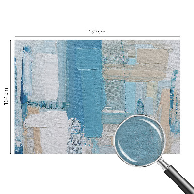Fotobehang voor de slaapkamer in een moderne, harmonieuze stijl