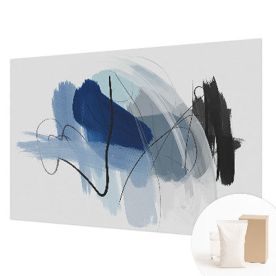 Modern fotobehang met kleurrijke abstracties