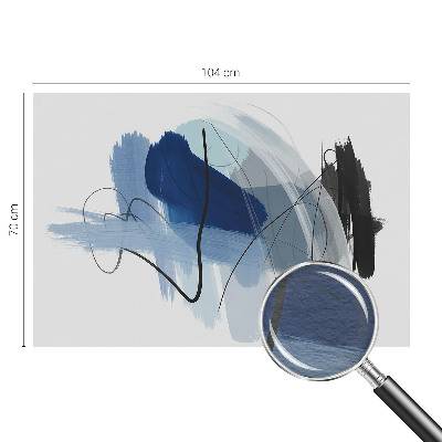 Modern fotobehang met kleurrijke abstracties