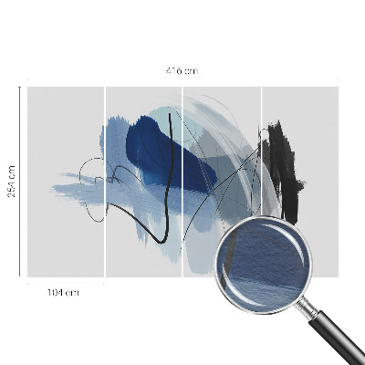 Modern fotobehang Kleurrijke abstracties