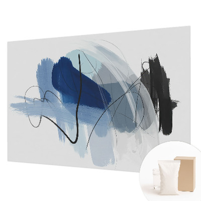 Modern fotobehang met kleurrijke abstracties