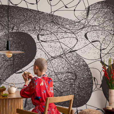 Fotobehang voor de woonkamer Abstract patroon