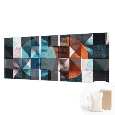 Luxe fotobehang met abstracte vormen