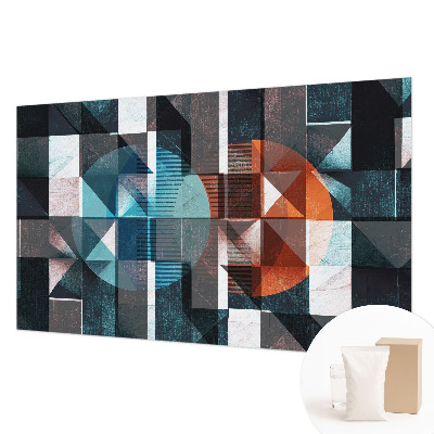 Luxe fotobehang met abstracte vormen