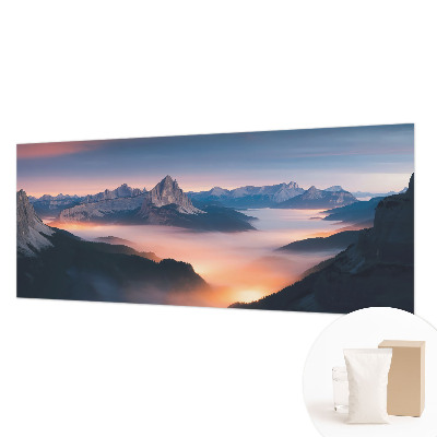 Premium fotobehang De opkomende zon