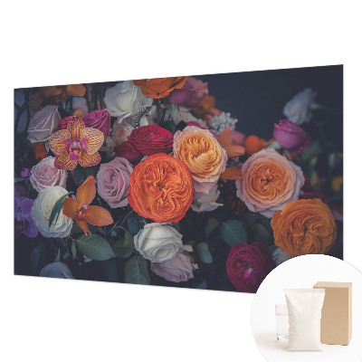 Hoogwaardig fotobehang Kleurrijk boeket