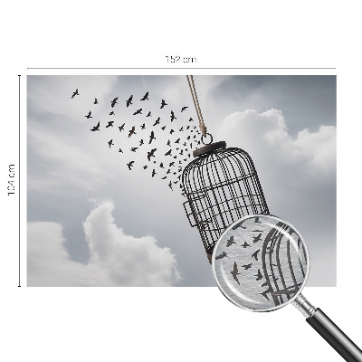 Kwalitatief fotobehang met een motief van vliegende vogels
