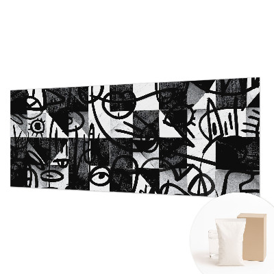 Uniek fotobehang Chaos tekenen