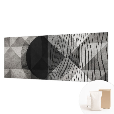 Vliesbehang fotobehang met abstracte vormen