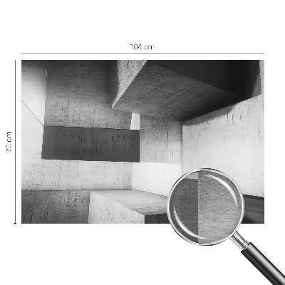 Groot fotobehang Geometrische sculpturen