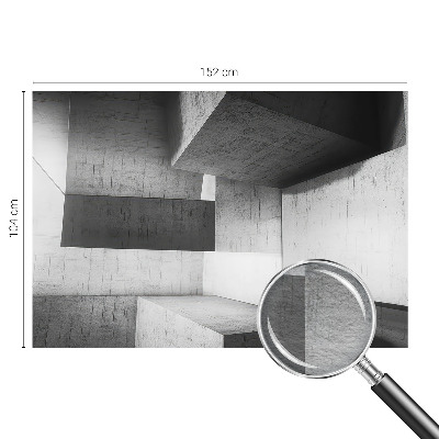 Groot fotobehang Geometrische sculpturen