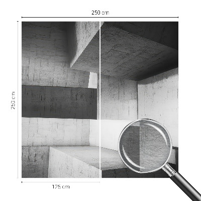 Groot fotobehang Geometrische sculpturen