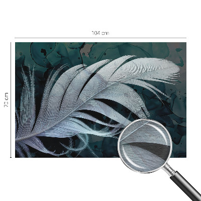 Fotobehang vliesbehang Etherische veer