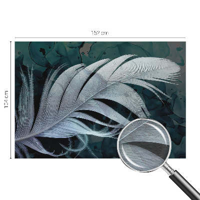 Fotobehang vliesbehang Etherische veer