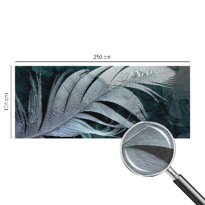 Fotobehang vliesbehang Etherische veer