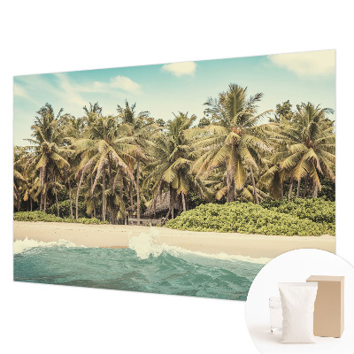 Fotobehang met tropisch strandmotief