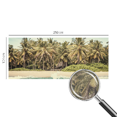 Fotobehang met tropisch strandmotief