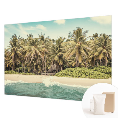 Fotobehang met tropisch strandmotief