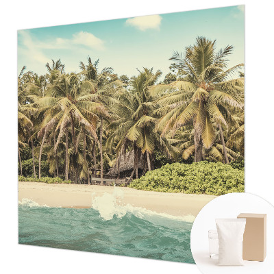 Fotobehang met tropisch strandmotief