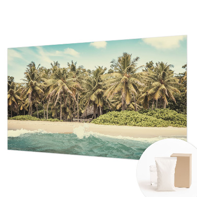 Fotobehang met tropisch strandmotief