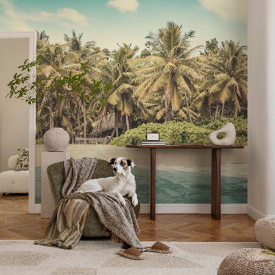Fotobehang Tropisch strand