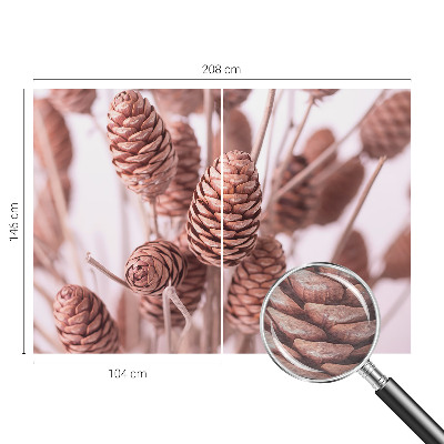 Vlies fotobehang op maat Natuurlijke elegantie