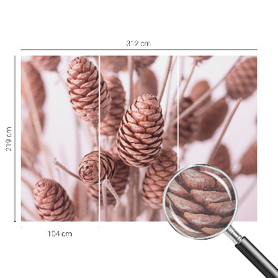 Vlies fotobehang op maat Natuurlijke elegantie