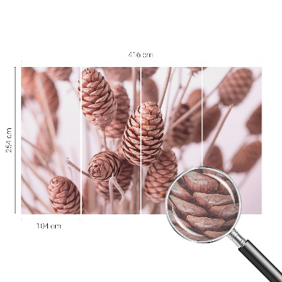 Vlies fotobehang op maat Natuurlijke elegantie