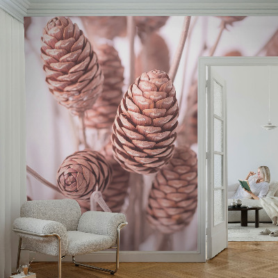 Vlies fotobehang op maat Natuurlijke elegantie
