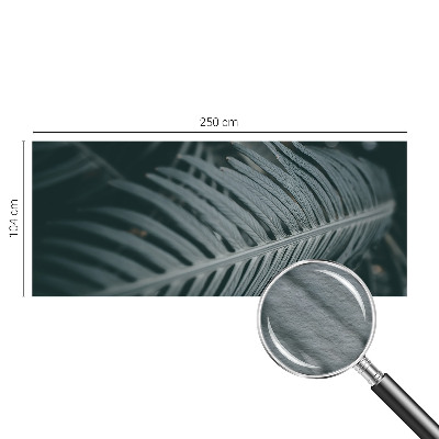 Muur behang Groen blad