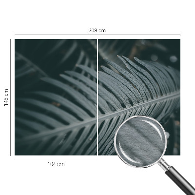 Muur behang Groen blad