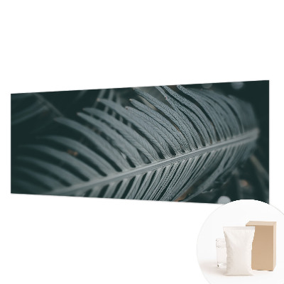 Muur behang Groen blad