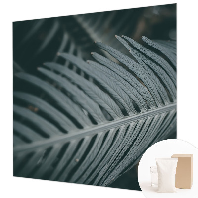 Muur behang Groen blad