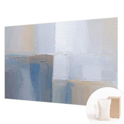 Behang met print met een harmonieuze abstracte print