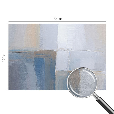Behang met print met een harmonieuze abstracte print