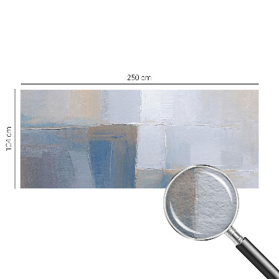 Behang met print met een harmonieuze abstracte print