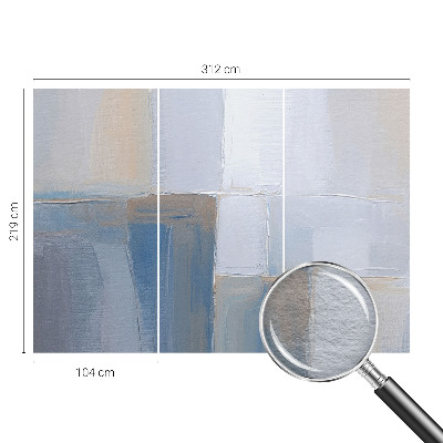 Behang met print Harmonieuze abstractie