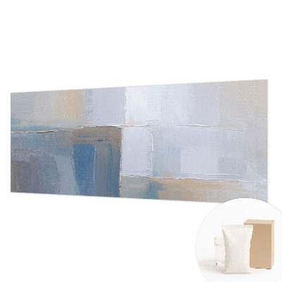 Behang met print met een harmonieuze abstracte print