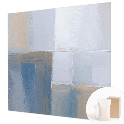 Behang met print met een harmonieuze abstracte print