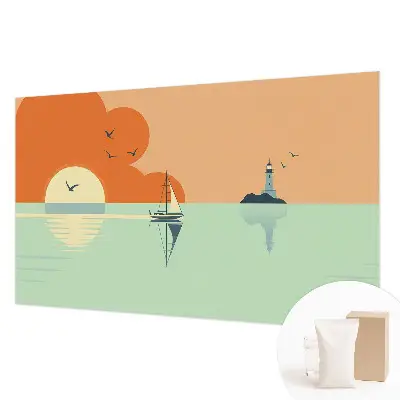 Foto behang op maat met het thema 'Zeegenot'