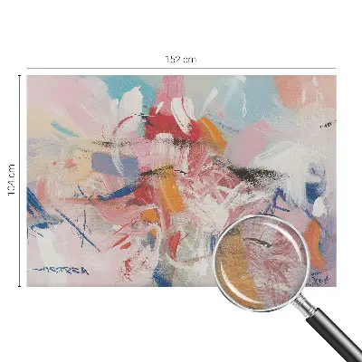 Groot fotobehang met een harmonieuze abstracte afbeelding