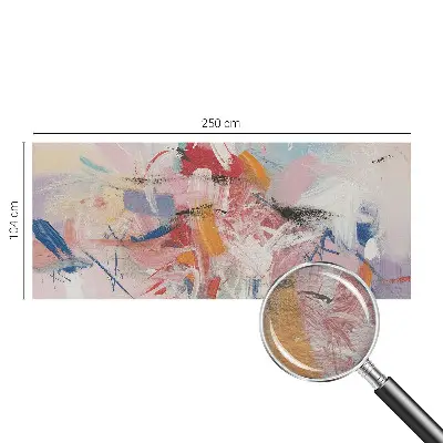 Groot fotobehang met een harmonieuze abstracte afbeelding