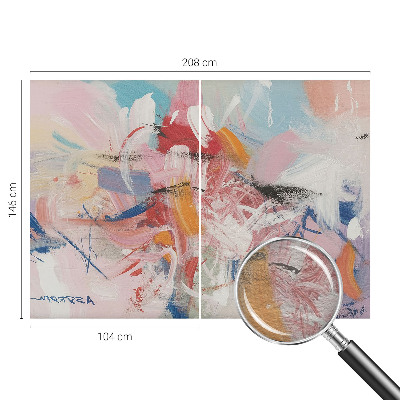 Groot fotobehang Harmonieuze abstractie