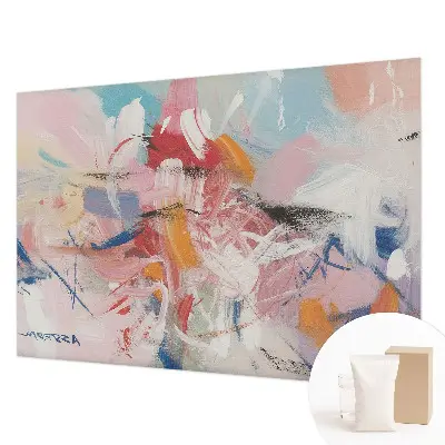Groot fotobehang met een harmonieuze abstracte afbeelding