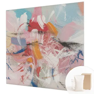 Groot fotobehang met een harmonieuze abstracte afbeelding